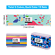 Pandahall elite 90 pz 9 colori etichetta di carta sapone fatta a mano DIY-PH0005-60-2