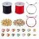DIY böse Augen geflochten Perlen Armbänder machen Kits DIY-PH0003-15-1