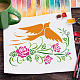 Plastic Drawing Painting Stencils Templates DIY-WH0396-597-6