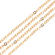 3.28 Feet Brass Cable Chains X-CHC-T008-06C-KC-1