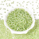 Прозрачные цвета блеск стеклянный бисер SEED-N008-09E-2