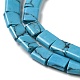 Chapelets de perles en turquoise synthétique G-F762-A01-01-4