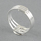 Base de anillo de latón almohadilla ajustable MAK-S023-10mm-JP006S-2