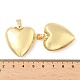 Подвески сердце латуни KK-M327-04A-G-3