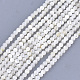 Perles de coquillage blanc naturel X-SHEL-T012-49B-1