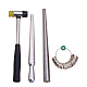 Pandahall 4 sets herramienta de calibrador de mandril de anillo de joyería TOOL-PH0003-02-1