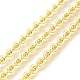 Латунные плоские круглые цепи бостон KK-V007-003G-1