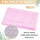 Polyestergewebe mit Blumenmuster&nbsp;DIY-WH0591-147B-2