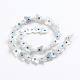 Guscio bianco naturale madreperla perle di conchiglia X-SSHEL-L017-009-3