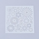 Пластиковые многоразовые шаблоны трафаретов для рисования DIY-L026-106H-2
