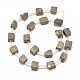Nuggets Natural Pyrite Beads Strands G-I125-63-2