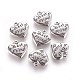 Coeur avec le mot meilleur ami 316 inoxydable pendentifs en acier STAS-I061-136-1