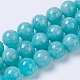 Chapelets de perles en amazonite naturelle G-F568-226-1