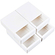 BENECREAT 20 Pack Kraft Paper Drawer Box 11.3x8.3x4.5cm White Soap Jewelry Candy Boxes Small Gift Boxes for Gift Wrapping CON-BC0005-97A-7