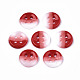 4-Hole Handmade Lampwork Sewing Buttons BUTT-T010-02I-1