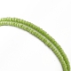 2pcs 2 style graine de verre et imitation perle et bracelets extensibles perlés en laiton pour femme BJEW-JB09033-4