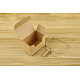 Caja de regalo de papel kraft CON-WH0022-04-4