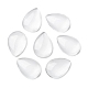Transparent Teardrop Glass Cabochons GGLA-R024-25x18-4