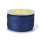Poliéster cordón de milán para hacer artesanías de joyería diy OCOR-F011-D06-1