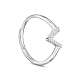 TINYSAND 925 Sterling Silver Ring TS-R407-S-1