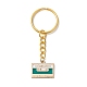 Pendentif porte-clés en alliage émaillé KEYC-JKC00744-03-1