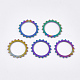 Revestimiento iónico (ip) 201 anillos de unión de acero inoxidable STAS-S105-JN204-3