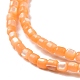 Fili di perline di conchiglia trochus naturale SSHEL-H070-02D-4