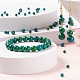 340 pièces 4 tailles de perles de chrysocolle synthétiques G-LS0001-31-6