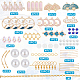Kits de fabricación de aretes colgantes diy de sunnyclue DIY-SC0019-56-2