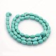 Synthetic Turquoise Beads Strands G-J183-01-2