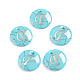 Synthetic Turquoise Charms G-L561-001P-1