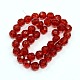 Faceted Glass Round Beads Strands X-GF8mmC47-2