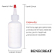 Benecreat 16 paquete 120 ml botella de plástico para apretar botella con tapa de punta roja con medida y 16 etiquetas de tiza adicionales DIY-BC0010-57-2