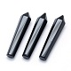 Natural Obsidian Pointed Beads G-P393-M04-1