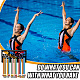 Creatcabin Porte-médailles de natation ODIS-WH0052-005-7