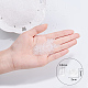 Fingerinspire 11200 stück glaskernperlen 12/0 kleine bastelperlen lose perlen kit (klar) für diy armband halsketten basteln schmuckzubehör (2mm SEED-OL0001-01-02-2