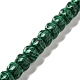 Synthetic Malachite Beads Strands G-K335-03D-1
