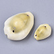 Natural Cowrie Shell Links connectors SSHEL-N034-30-2