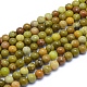 Chapelets de perles en opale jaune naturelle G-L552H-08A-1