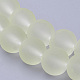Chapelets de perles en verre transparent GLAA-S031-10mm-23-1