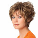 Curly Short Wigs with Bangs OHAR-L010-001-3