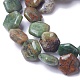 Natural Green Opal Beads Strands G-F607-02-2