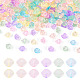 285 perles en plastique transparentes&nbsp;KY-TA0001-54-1