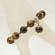 Bracelets de perles de pierre gemme de mode X-BJEW-JB00858-05-2