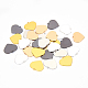 Benecreat 30 pz 5 ciondoli in ottone di colore KK-BC0001-71-4