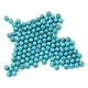 Resin Round Beads MRMJ-WH0068-34A-01-1