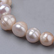 Pulseras del estiramiento de la perla PEAR-S012-58B-2