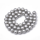 Chapelets de perles en coquille BSHE-R146-8mm-17-2