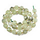 Natural Prehnite Beads Strands G-T131-78B-2