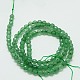 Natural Green Aventurine Beads Strands G-K020-3mm-03B-2